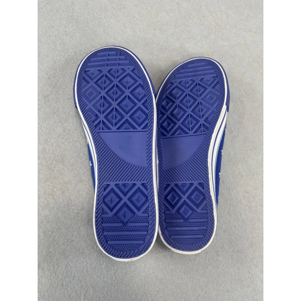 NWOB‎ Mini Boden Star print navy slip on sneakers kids size 35 or 3.5Y shoes